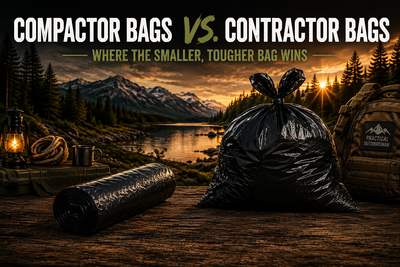 Compactor Bags vs. Contractor Bags: Where the Smaller, Tougher Bag Wins