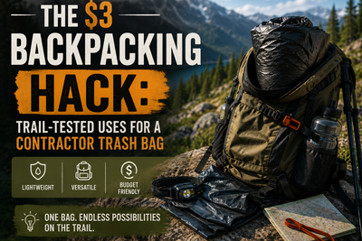 The $3 Backpacking Hack: Trail-Tested Uses for a Contractor Trash Bag